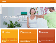 Tablet Screenshot of lakewoodchiroks.com
